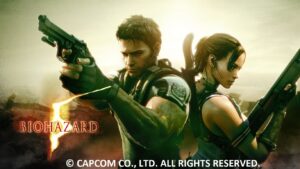 Switch 「バイオハザード5」インターネット２人プレイで友達と遊んでます♩